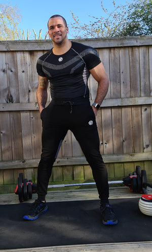 Mens G-Fit Tapered fit Jogging Bottoms