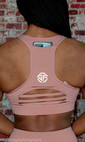 G-Fit Allure Sports Bra and Leggings in Pink