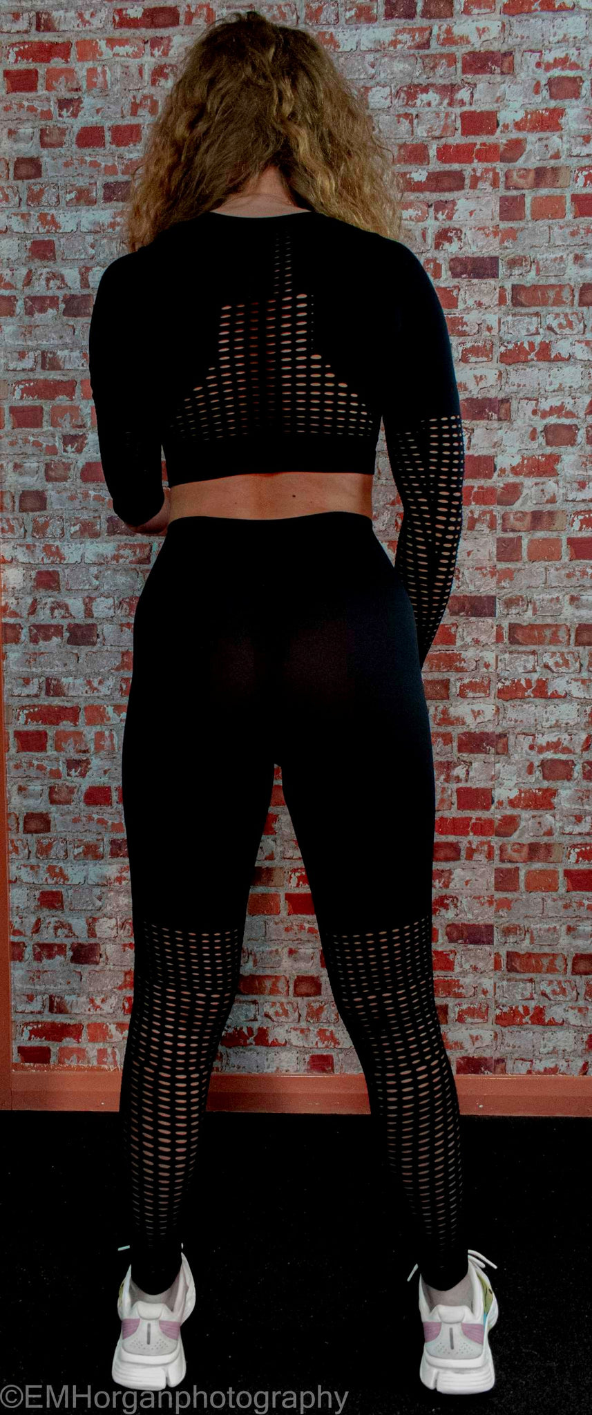 G-Fit Inspire Seamless Sports Top and Leggings in Black