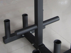 G-Fit Weight Plate and Bar Storage Rack